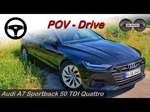 2020 Audi A7 Sportback 50 TDI / POV Drive - Test
