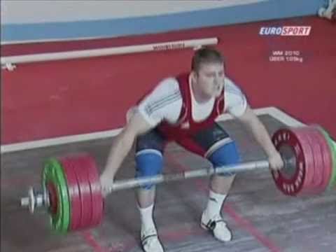 Frank Rothwell's Weightlifting History Chigishev vs Salimi, Snatch, 2010