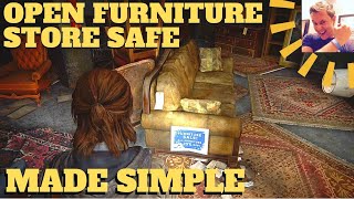 The Last of Us 2: Furniture Store Open Safe Combination/Code (Chapter 11: Capitol Hill Seattle Day 1