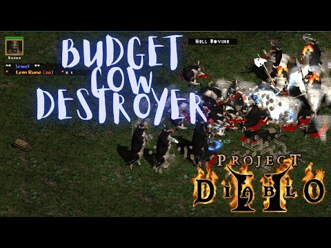 Project Diablo 2 (PD2) Season 3 - Best Budget Cow Build