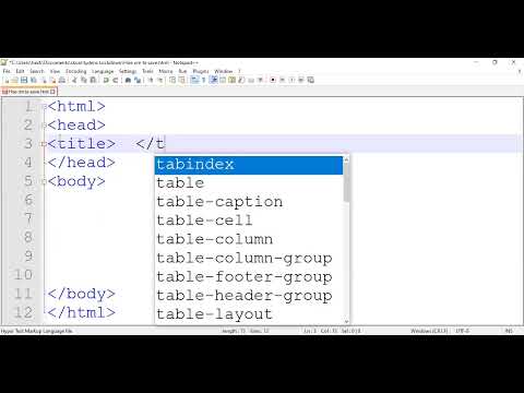 HTML struktuur (Gr 11)