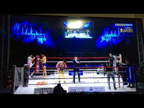대원 fight MKF - 2016 Ultimate Victor(mkf얼티밋빅터 스페셜 매치 1라운드) 격투기 k1룰 -65kg