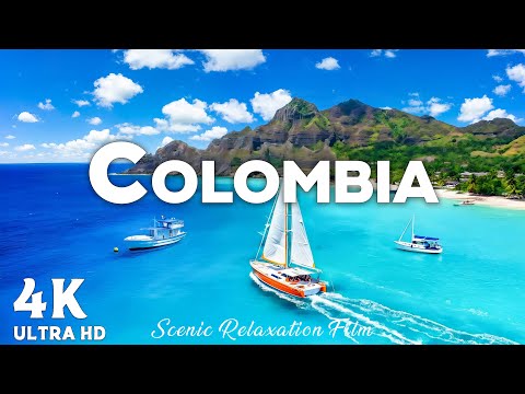 Colombia 4K – Tropical Rainforests, Mountains & Caribbean Coast | Nature Relaxation Film