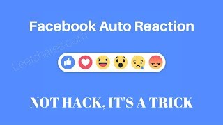 How to get auto reaction | facebook auto reactions |