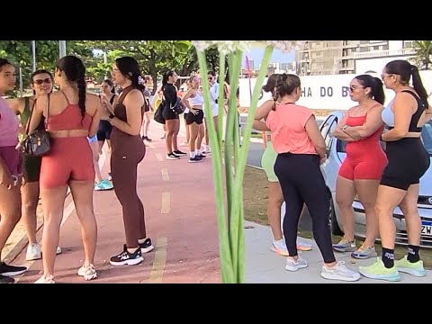 Atalaia beach this Saturday morning – Praia dos Artistas, Aracaju