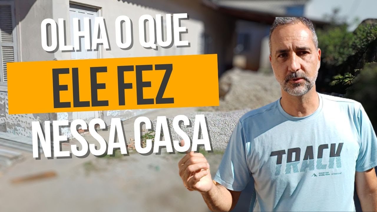 TOUR PELA CASA ANTIGA que se transformará em VÁRIAS KITNETS