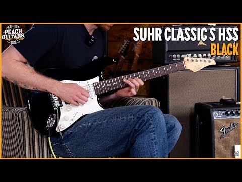 Suhr Classic S Rosewood HSS | Black image 11