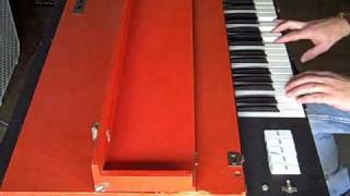 Video thumbnail for RMI COMBO ORGAN VOX FARFISA RMI LARK ORANGE ORGAN JACK WEST DEMONSTRATION DEMO by MrJOHNNYLIGHTNING