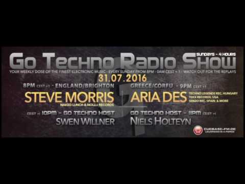 Aria Des - Go Techno Radio Show #2 from CUEBASE-FM. Switzerland