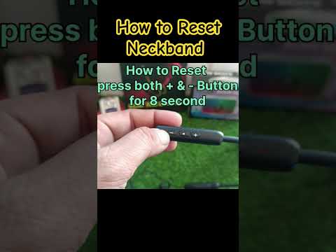 How to Reset Neckband | Pearing Problem solved #howtoreset #neckbandunder500 #shorts #classifiedtech