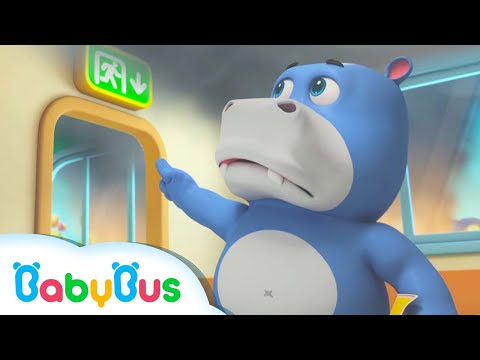 Ce facem în caz de incendiu? 🔥 Învață cu ursuleții Kiki și Miki - Cântece pentru copii - BabyBus