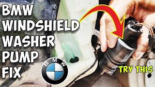 BMW Windshield Washer Not Working? Try This Easy Fix!
