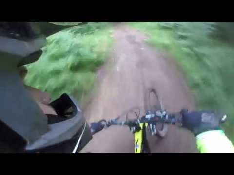 Few runs at Gnar bike park.