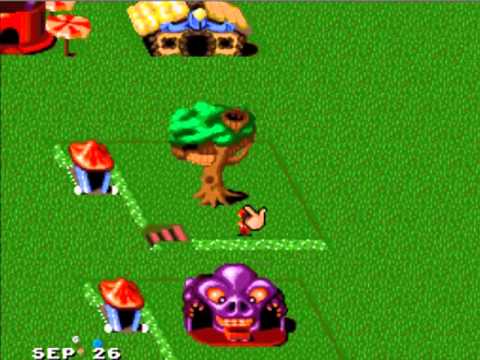 theme park super nintendo walkthrough