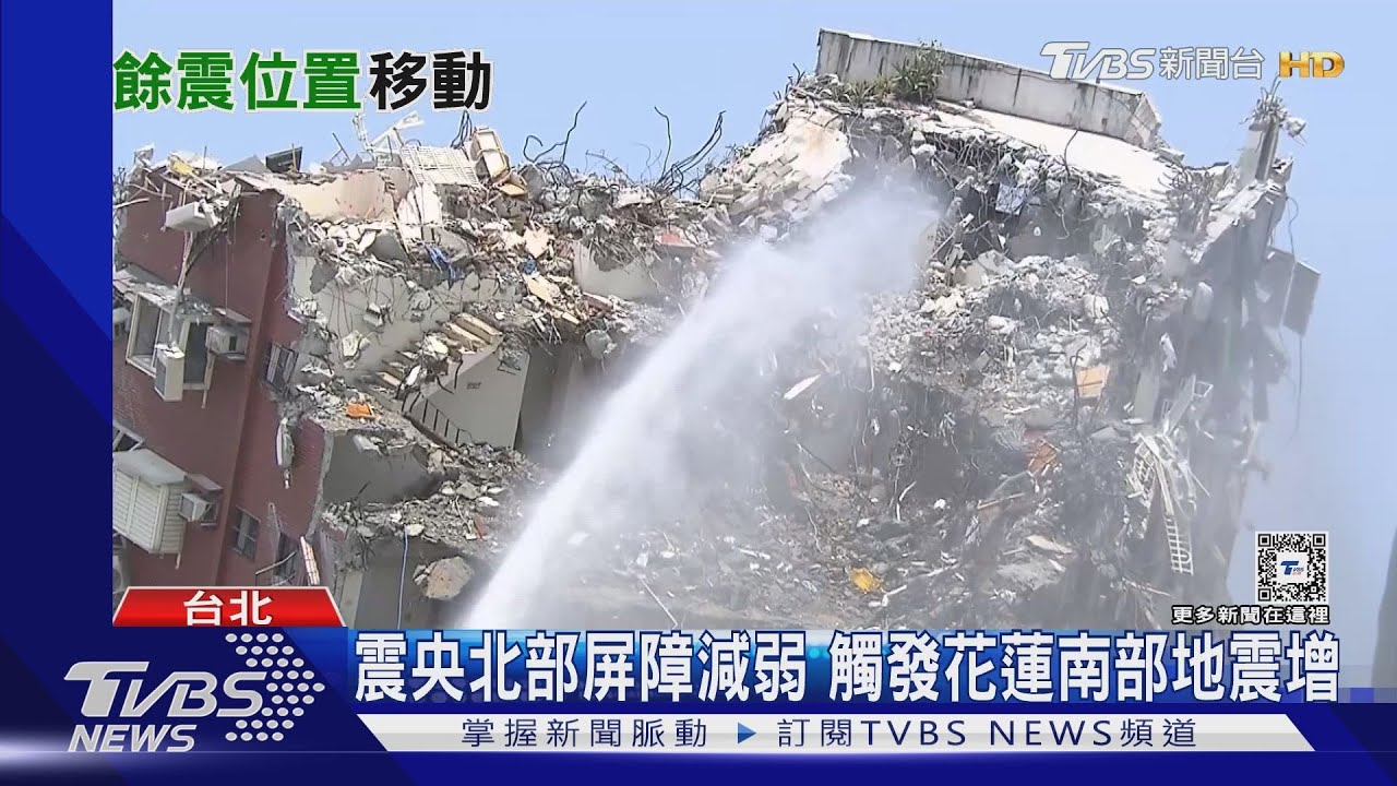 餘震位置轉移！一年內恐震不停　台北「盆地效應」震波放大