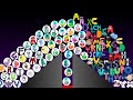 COMEBACK NO ONE BELIEVED ALL LETTERS Marble Race Alphablocks Vs Spanish Lore Vs Alphabet Lore