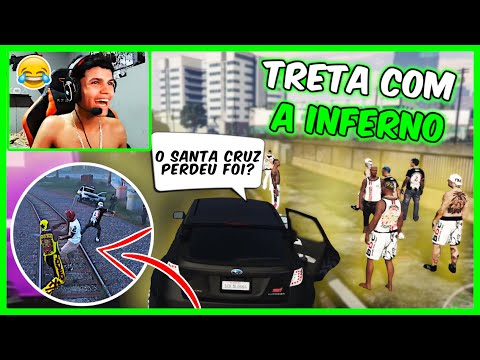 PITOCO DUGERA ZOA E BRIGA COM A INFERNO CORAL - GTA TORCIDAS