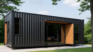 MINIMALIST LIVING 40FT SHIPPING CONTAINER HOME 2-BEDROOM