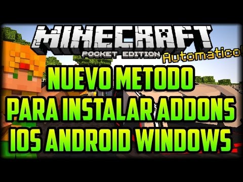 Minecraft PE 0.16.0 Carros y llave! + Nuevo Metodo Para Instalar Addons en iOS y Android