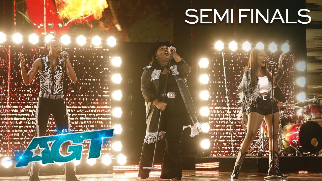 Chapel Hart Returns With a Fiery Performance Of "The Girls Are Back In Town" | AGT 2022 thumbnail