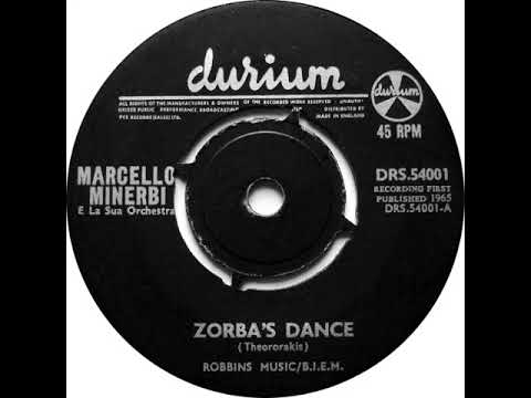 UK New Entry 1965 (186) Marcello Minerbi - Zorba's Dance