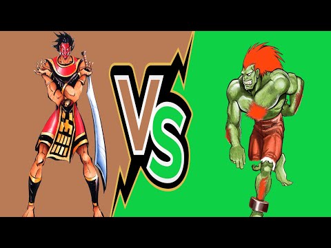 MUGEN Battle Request - Tam Tam VS Blanka (Samurai Shodown VS Street Fighter)