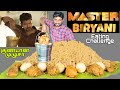 Master Special Biryani Eating Challenge For Thalapathy Fans Ultimate Video Don T Miss It