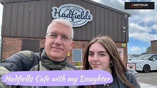 Dad & Daughter Lunch out at Hadfields Cafe / Bistro on the Triumph Tiger 1200 Rally Pro 😃
