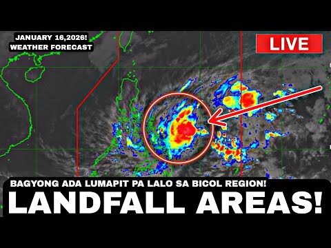 JANUARY 16,2026! BIGLANG iniwasan Ng BAGYONG ADA Ang BICOL REGION! Pagbabago sa DIREKSYON!
