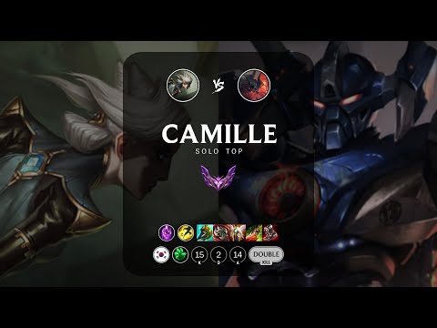 Camille Top vs Aatrox - KR Master Patch 12.23