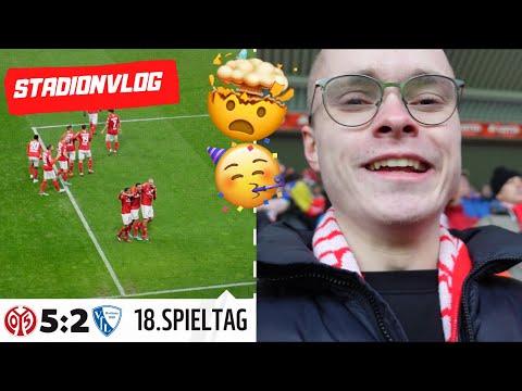 1.FSV Mainz 05 - VFL Bochum | STADIONVLOG | Der völlige Wahnsinn🥳🤯