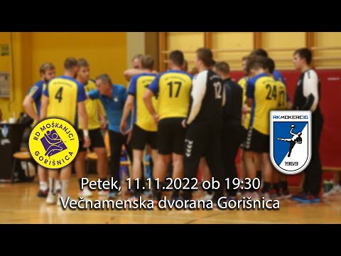 08. KROG -  1.B DRL - MOŠKI (2022/23): RD MOŠKANJCI-GORIŠNICA : ŠD MOKERC - KIG [PRENOS]
