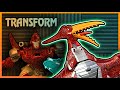 Jobby TRANSFORMS Metagate Air King Beast Wars Terrorsaur