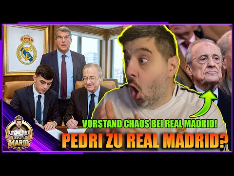 💣💥FIGO 2.0 🤯REAL MADRID wants PEDRI from Barcelona⁉️| ⛔CHAOS - REAL MADRID board SABOTES coach❌
