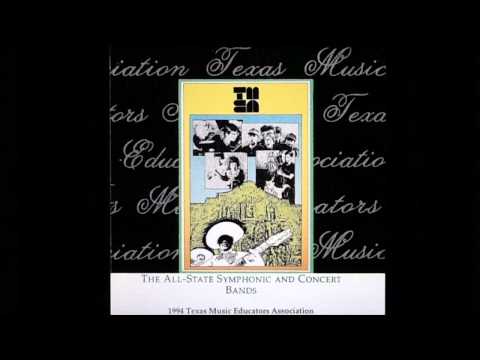 TMEA 1994 Texas All-State Concert Band - The Sword and the Crown