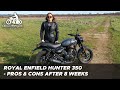 Royal Enfield Hunter 350 Review After 8 Weeks