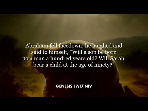 Genesis 17:17 (NIV)