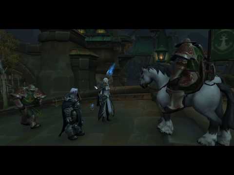 Arthas & Jaina Visit Kul Tiras Boralus Intro