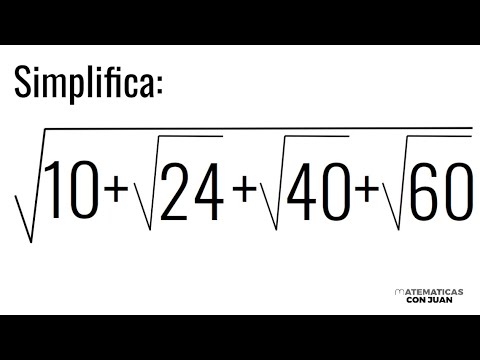 ¿SABES SIMPLIFICAR ESTA RAÍZ CUADRADA? Matemáticas Básicas.