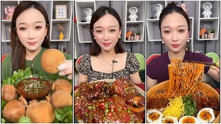 ASMR❤️  MUKBANG CHINESE EATING SHOW. @MaZarGoop #yummy #food #asmr #eating#noodles #mukbang #202