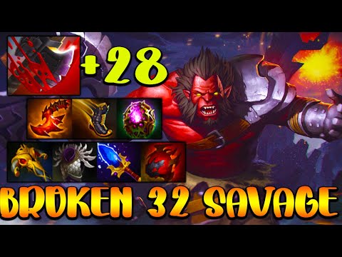 BROKEN 32 SAVAGE - UNBELIEVABLE AXE - CRAZY TEAM FIGHT