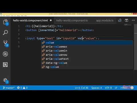Learn Angular in 3 Hours Property and Attribute Binding|packtpub com