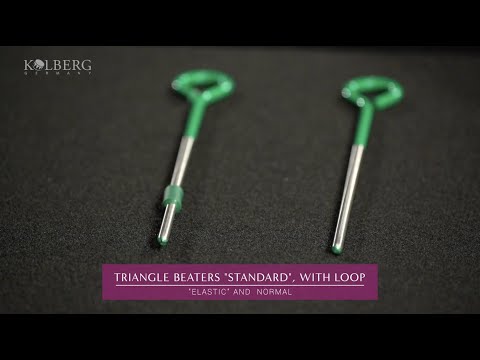 Triangle beaters "ELASTIC vs STANDARD" (with loop)
