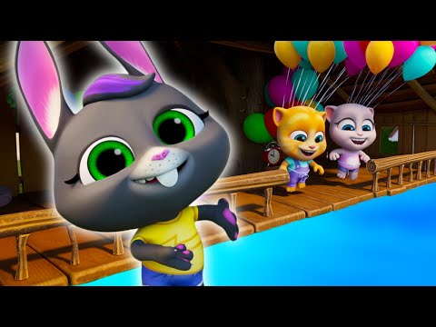 Talking Tom 💥 ट्रीहाउस रेस्क्यू पार्टी 💥 Treehouse Rescue Party  ✨ Super Toons TV Hindi