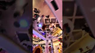 Wait till you see the full view… 🤯🚢Walking through the World Promenade on MSC World Europa