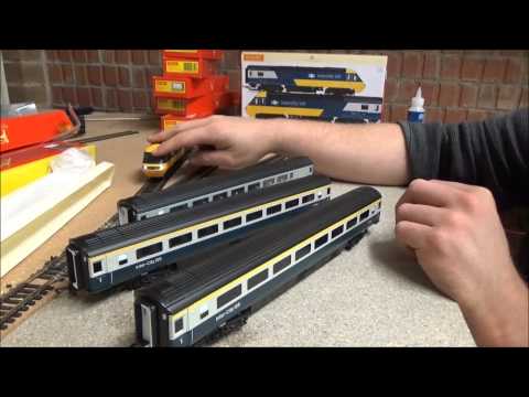 Hornby Mk3 Blue Grey Eastern + Western Region Review With Lights