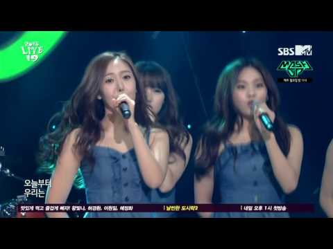 151113 SBS MTV 2015 Live 19 GFriend - Me Gustas Tu