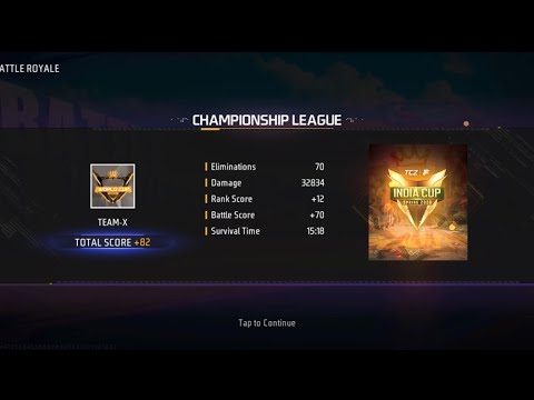 70 Kills 💀 [Raw Pov] Qualified For FFMIC Spring♥️ India Top 3? [Team X] ✨