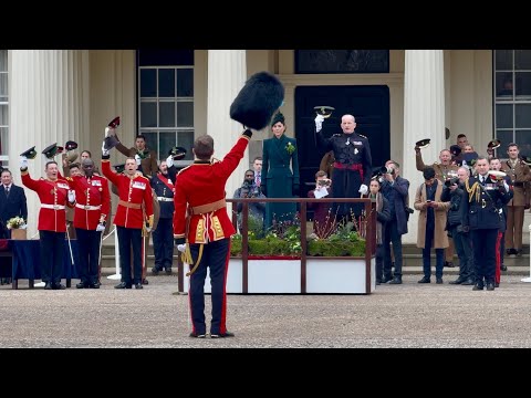 Royal Salute for Princess Catherine by The Irish Guards ☘️
