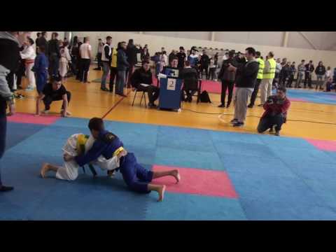 Nikola Cvetanovski - win in final fight "BJJ Junior 2017"